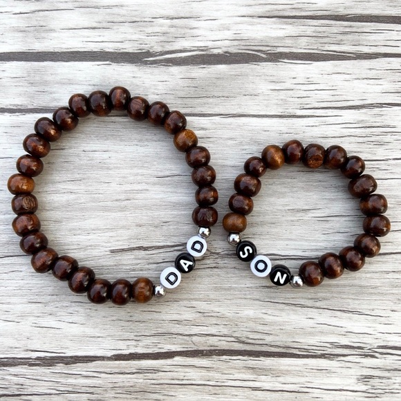 Father-Son Bracelet Set - Picture 2 of 2